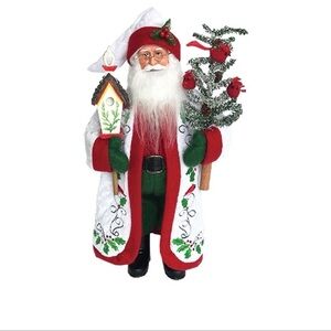 NWT NWT Santa's Workshop
15" Cardinals and Holly Clau